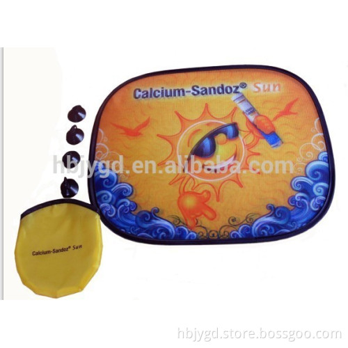 car sunshade with printing logo